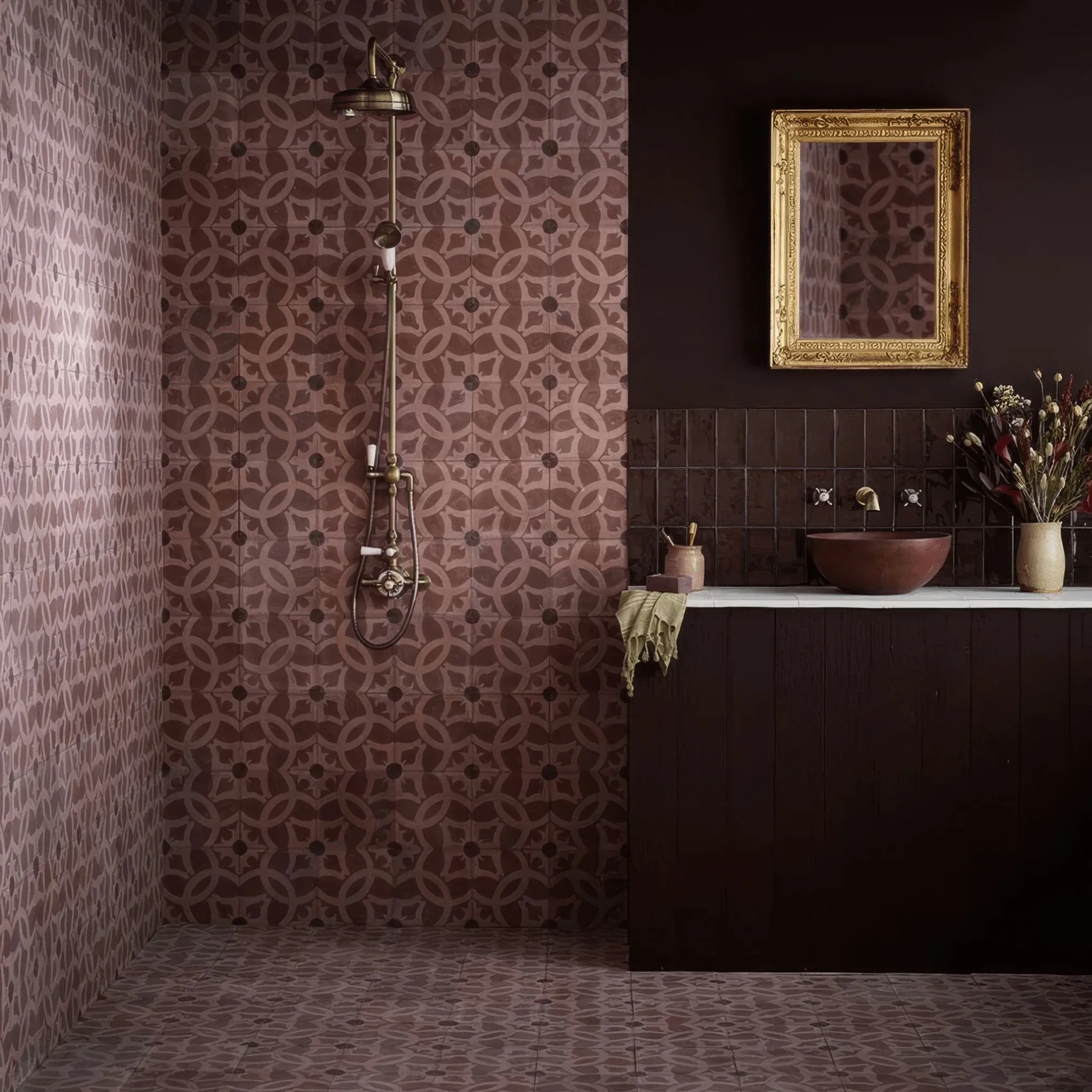 Carmona Marron Tile