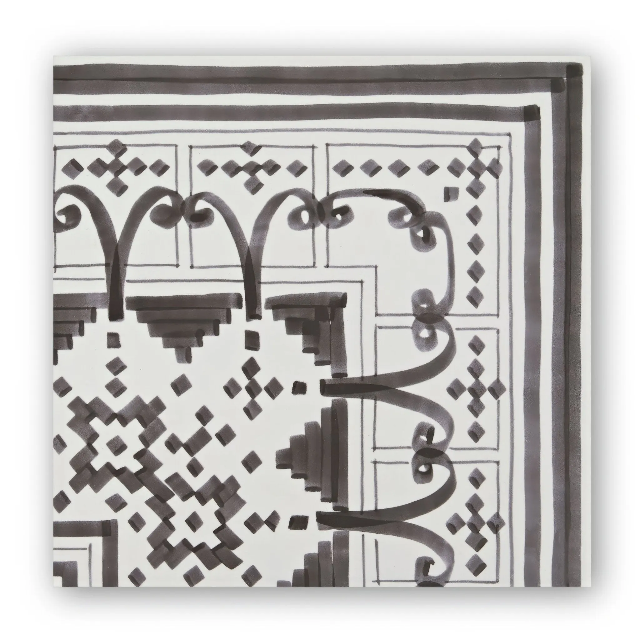 Casino Dealer Corner Tile