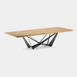 Cattelan Italia Skorpio - Dining Table In Wood Heritage Oak