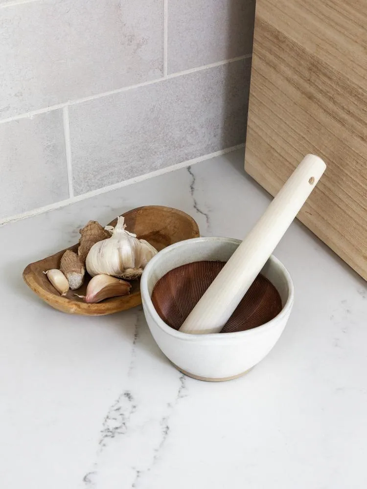 Ceramic Motoshige Suribachi Mortar