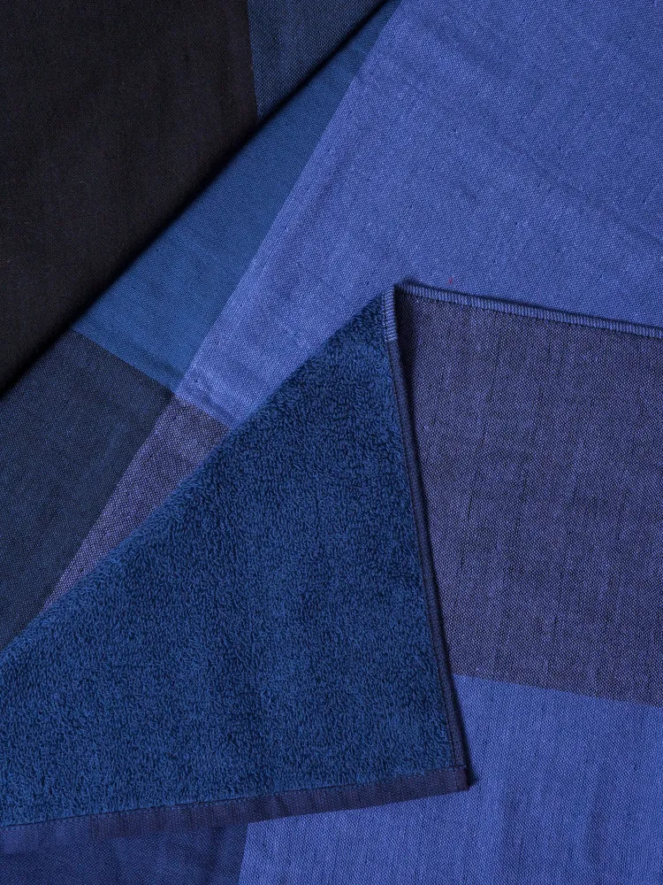 Chambray Block Towel