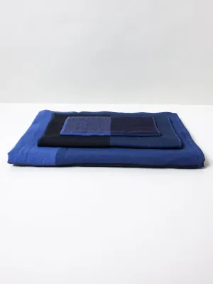 Chambray Block Towel