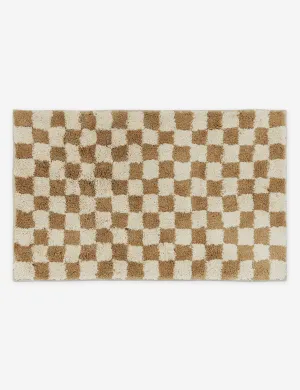 Checkerboard Bath Mat by Sarah Sherman Samuel Lulu and Georgia
