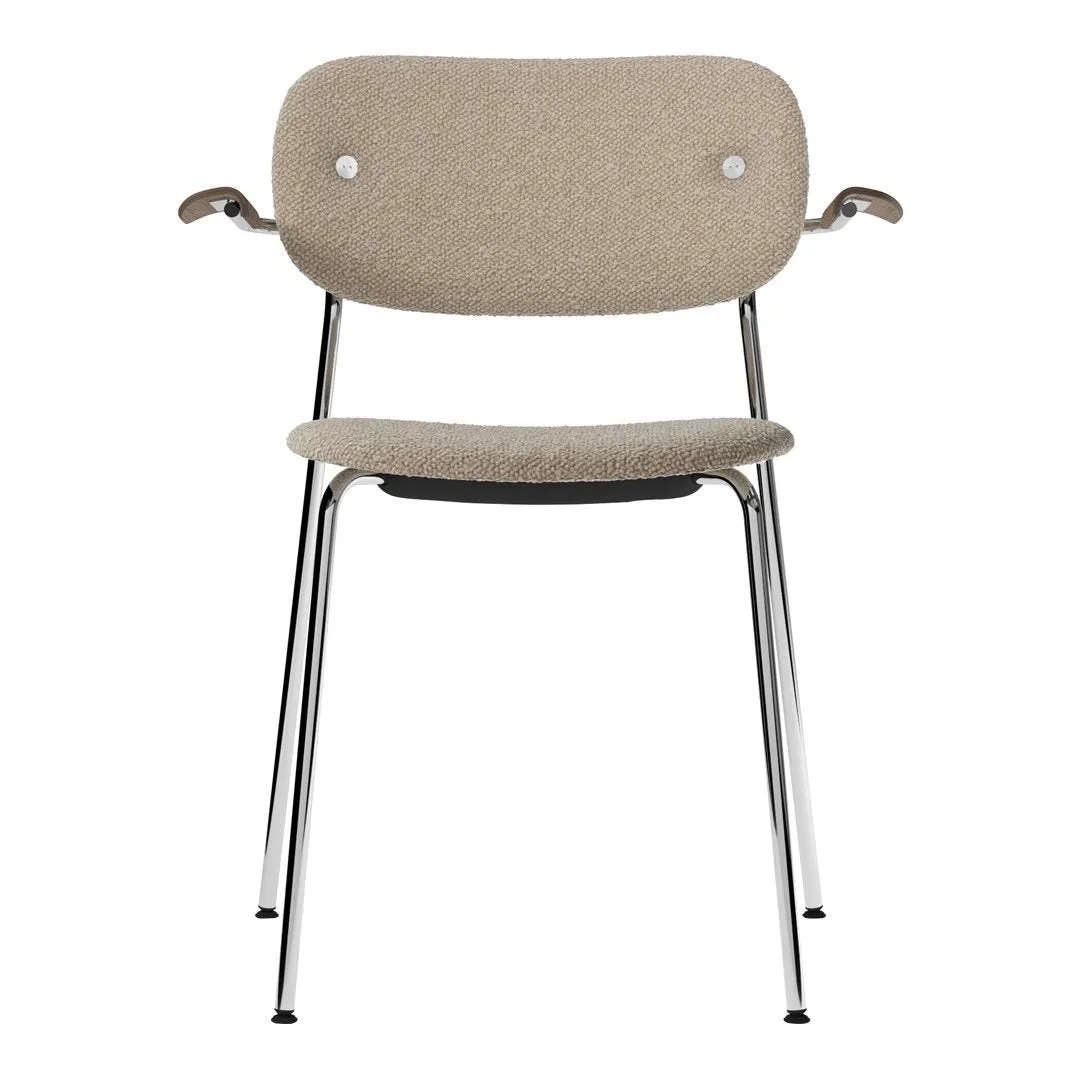 Co Dining Chair w/ Armrests - Fully Upholstered