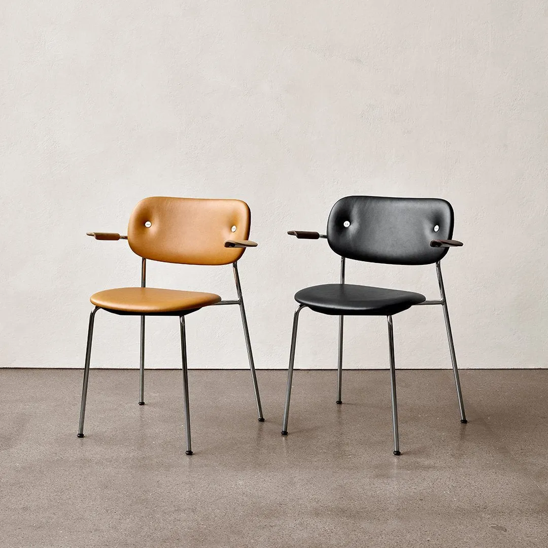 Co Dining Chair w/ Armrests - Fully Upholstered