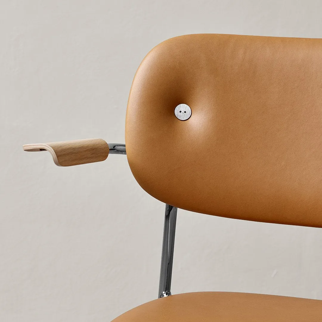 Co Dining Chair w/ Armrests - Fully Upholstered