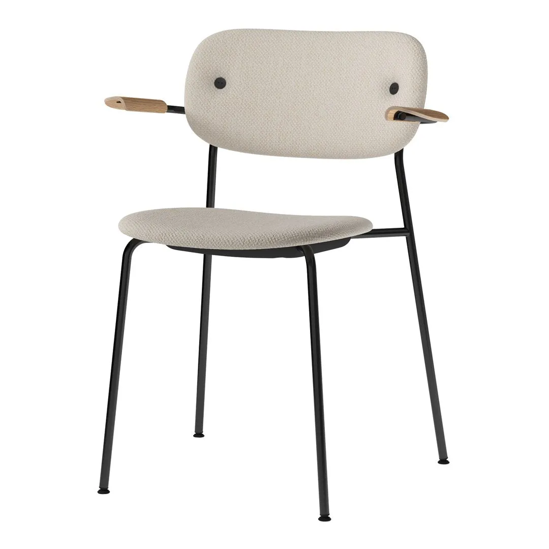 Co Dining Chair w/ Armrests - Fully Upholstered