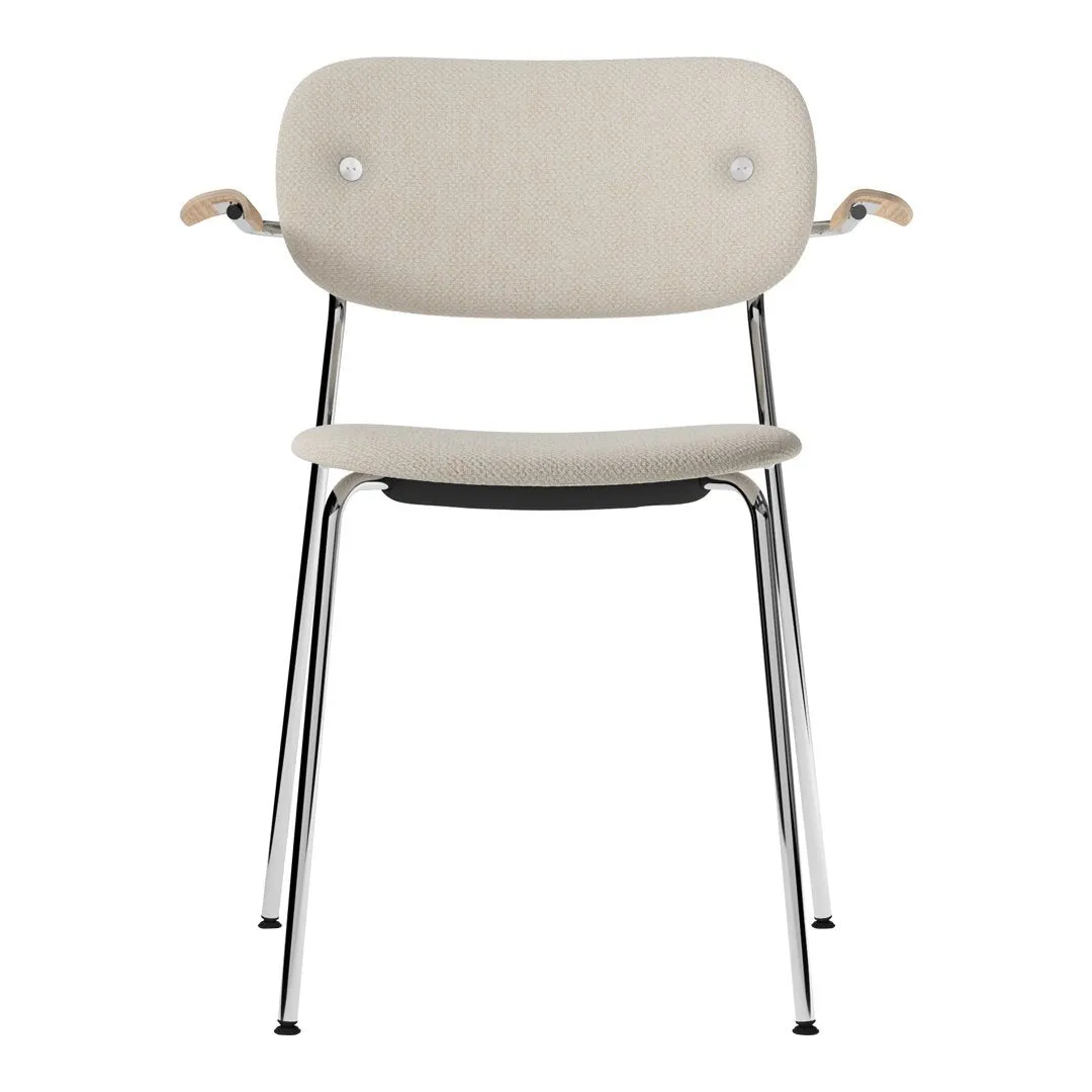Co Dining Chair w/ Armrests - Fully Upholstered