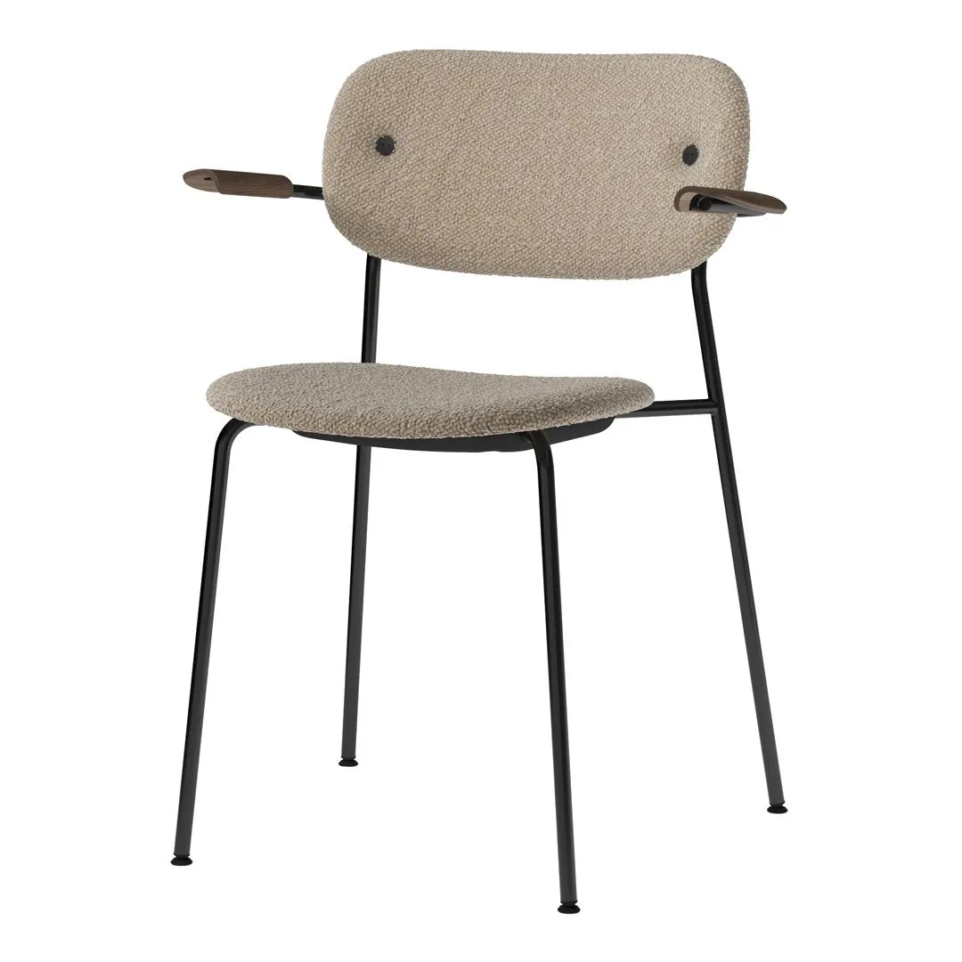 Co Dining Chair w/ Armrests - Fully Upholstered