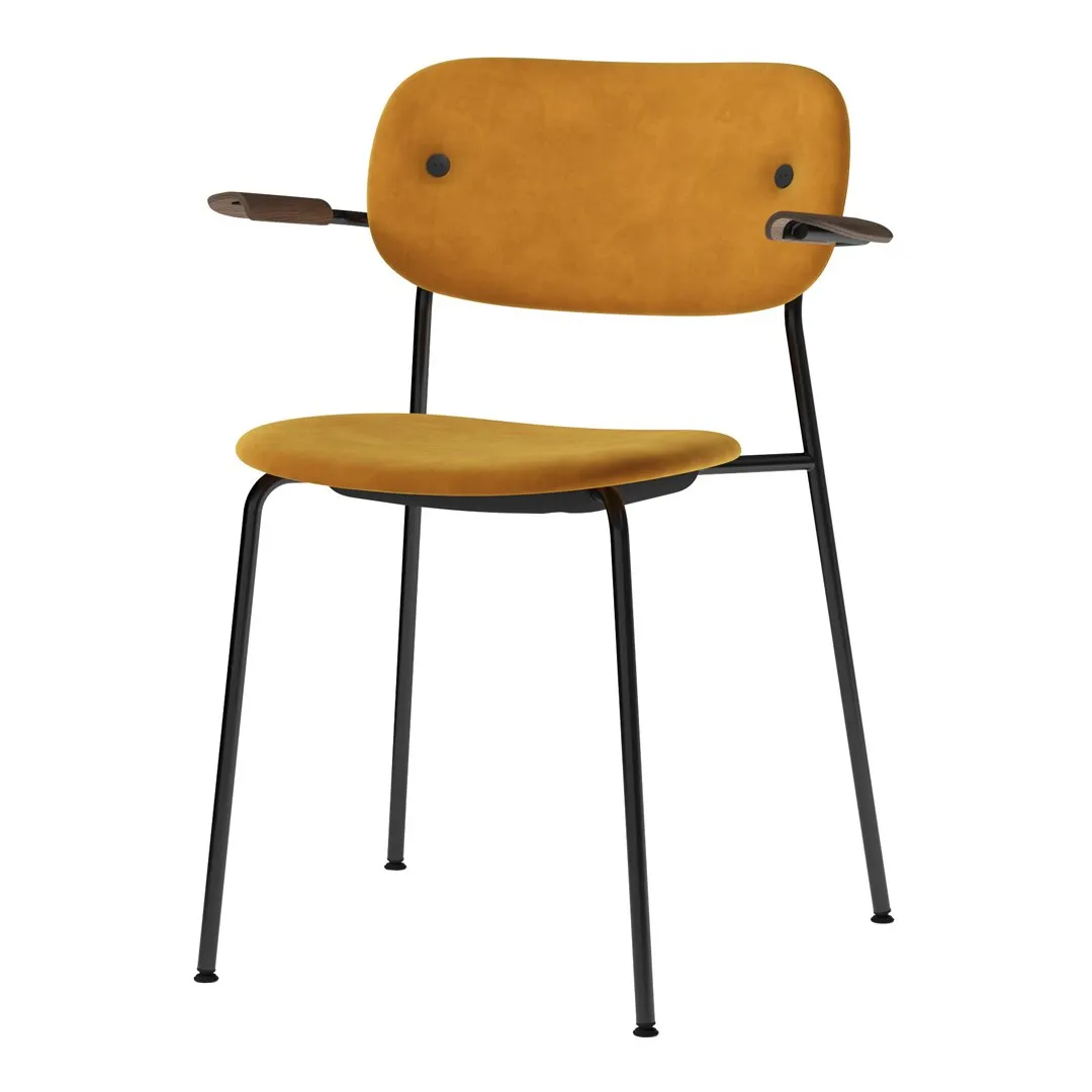Co Dining Chair w/ Armrests - Fully Upholstered