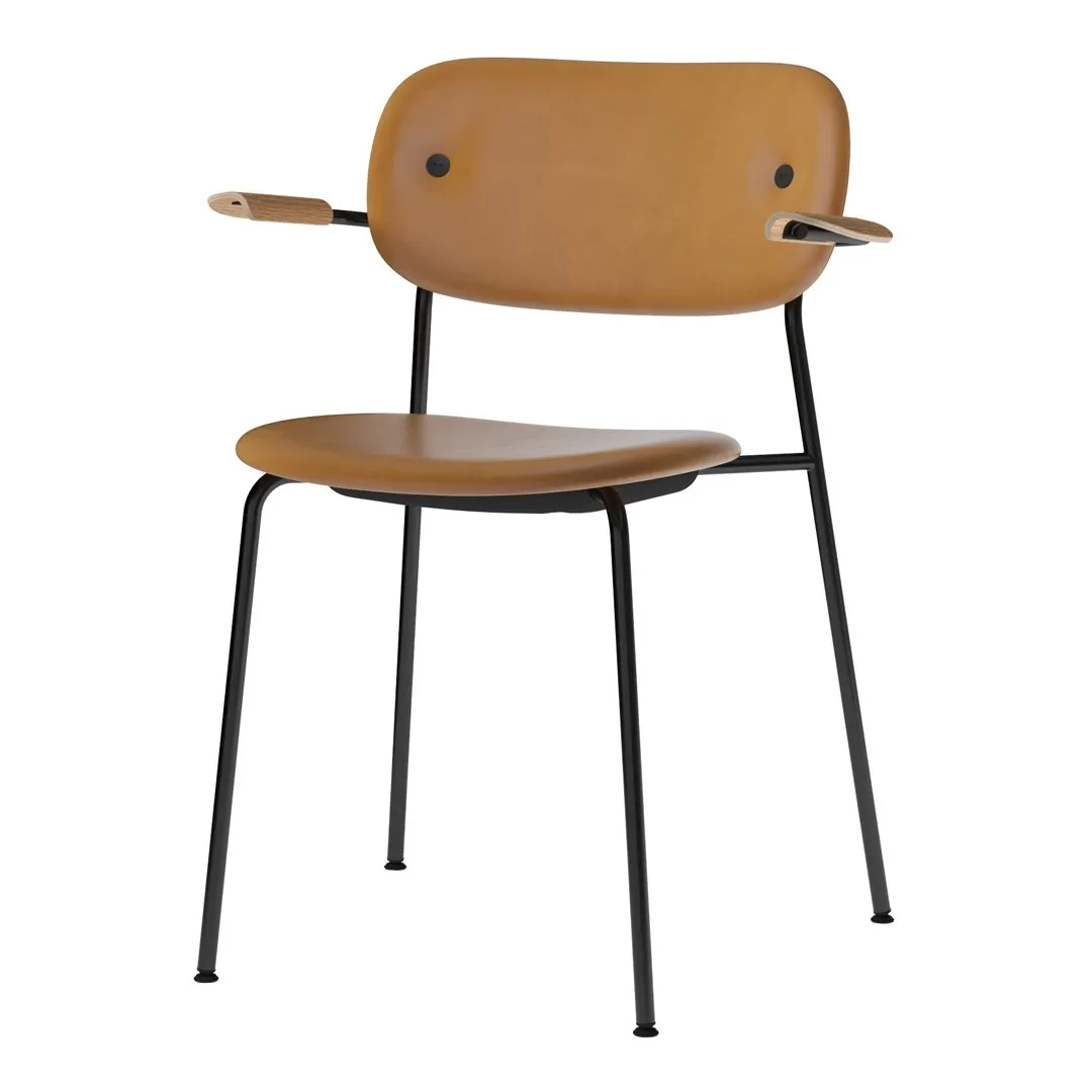 Co Dining Chair w/ Armrests - Fully Upholstered