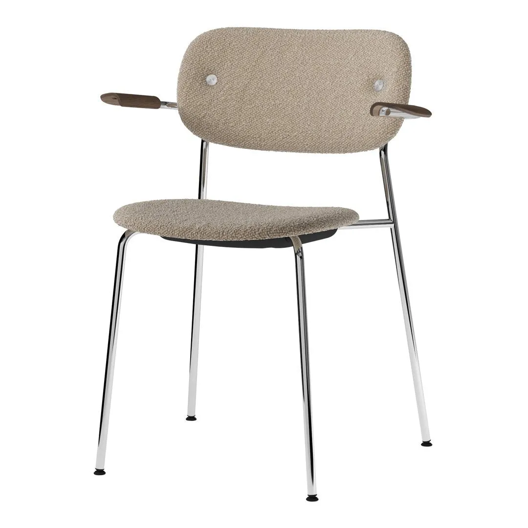 Co Dining Chair w/ Armrests - Fully Upholstered