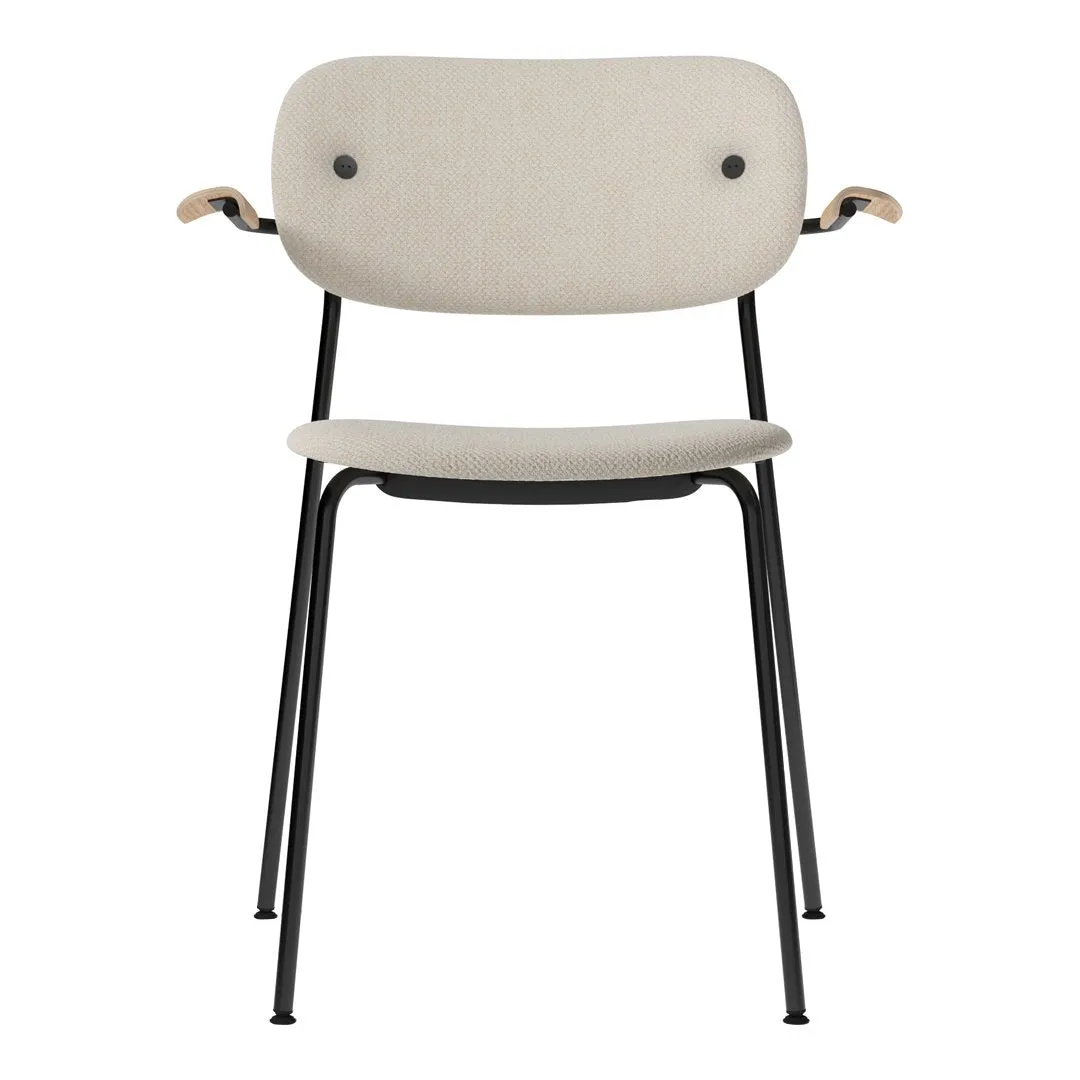 Co Dining Chair w/ Armrests - Fully Upholstered