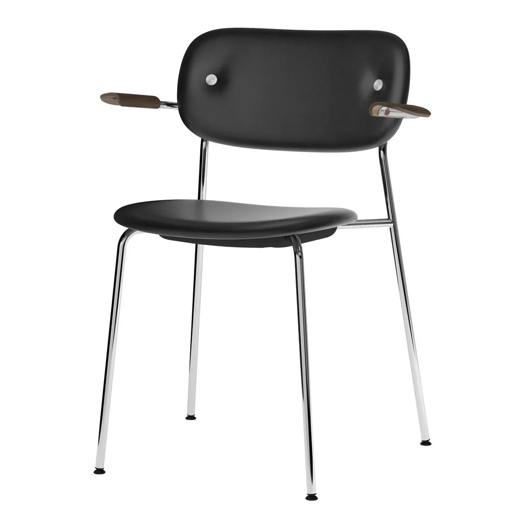 Co Dining Chair w/ Armrests - Fully Upholstered