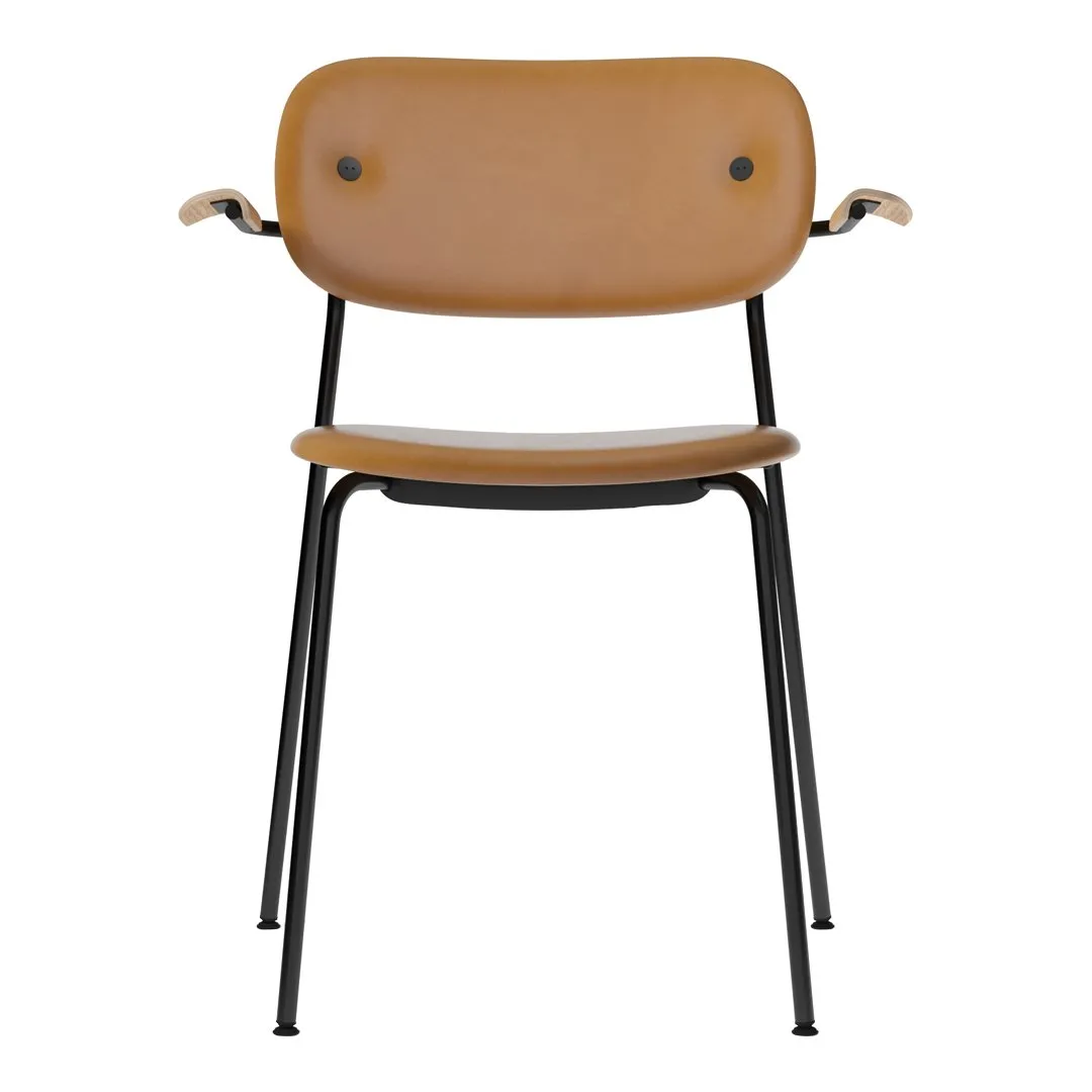 Co Dining Chair w/ Armrests - Fully Upholstered