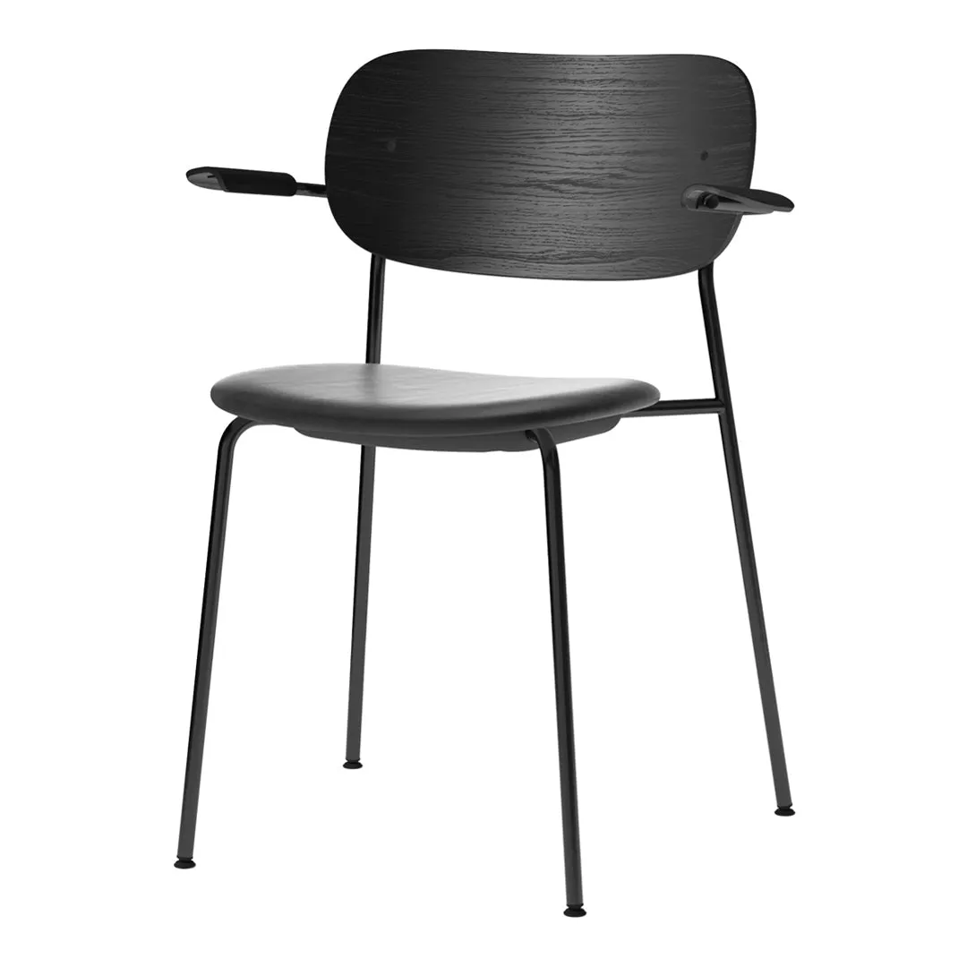 Co Dining Chair w/ Armrests - Seat Upholstered