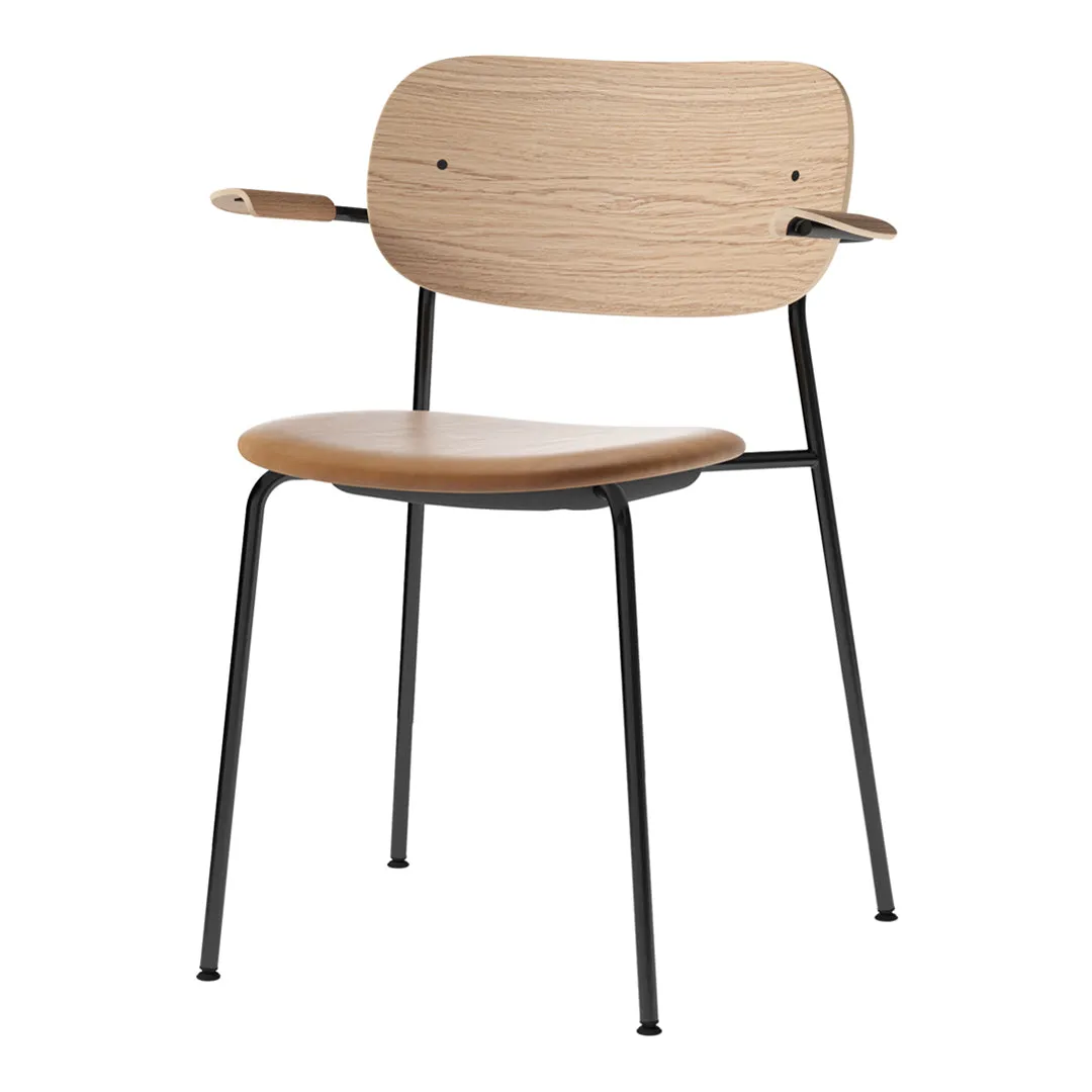 Co Dining Chair w/ Armrests - Seat Upholstered