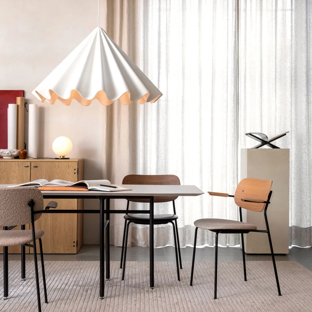 Co Dining Chair w/ Armrests - Seat Upholstered