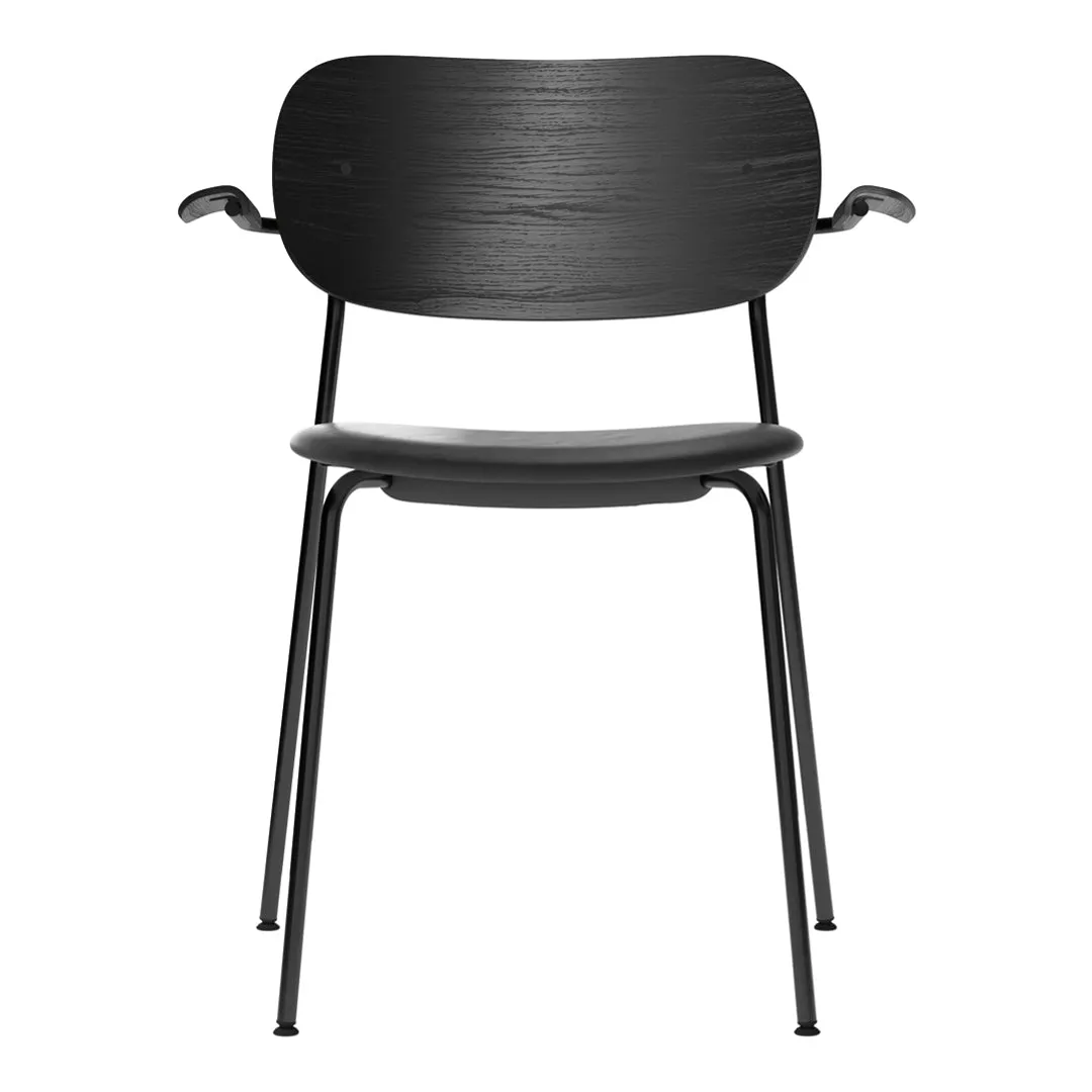 Co Dining Chair w/ Armrests - Seat Upholstered