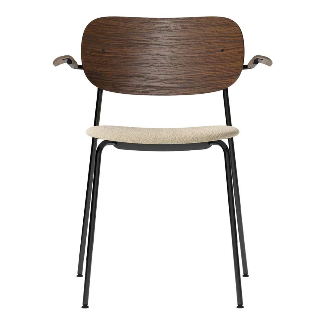Co Dining Chair w/ Armrests - Seat Upholstered