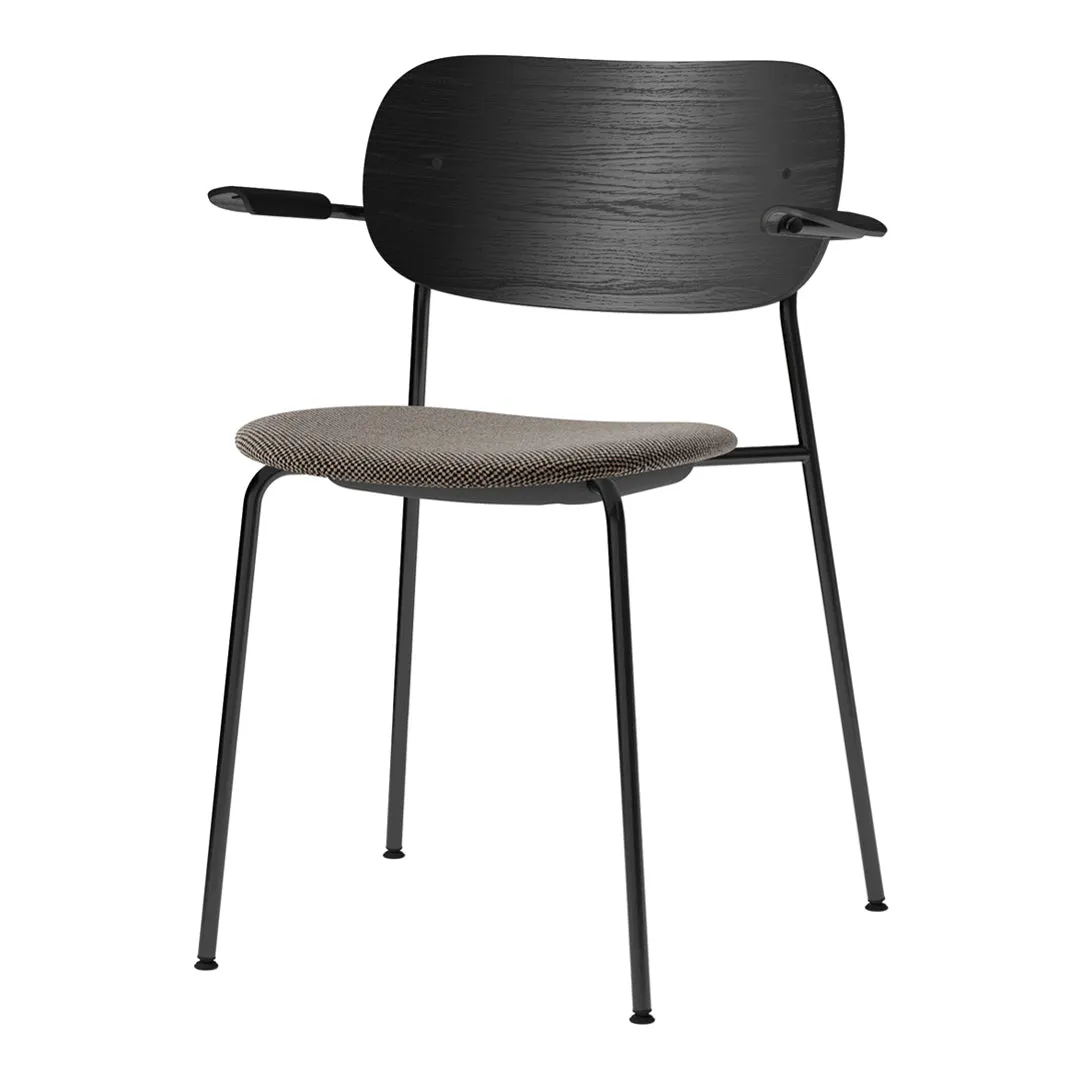 Co Dining Chair w/ Armrests - Seat Upholstered