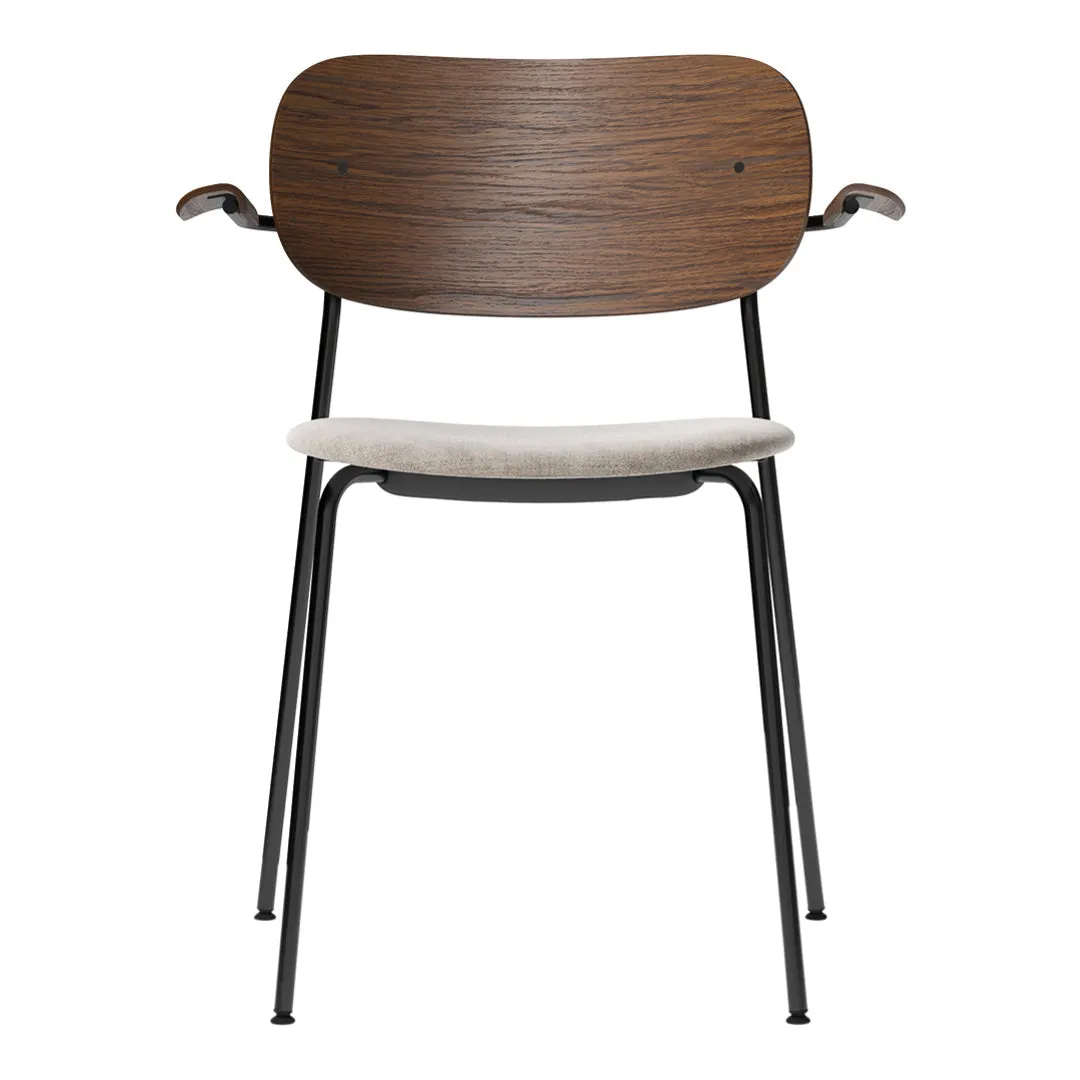 Co Dining Chair w/ Armrests - Seat Upholstered