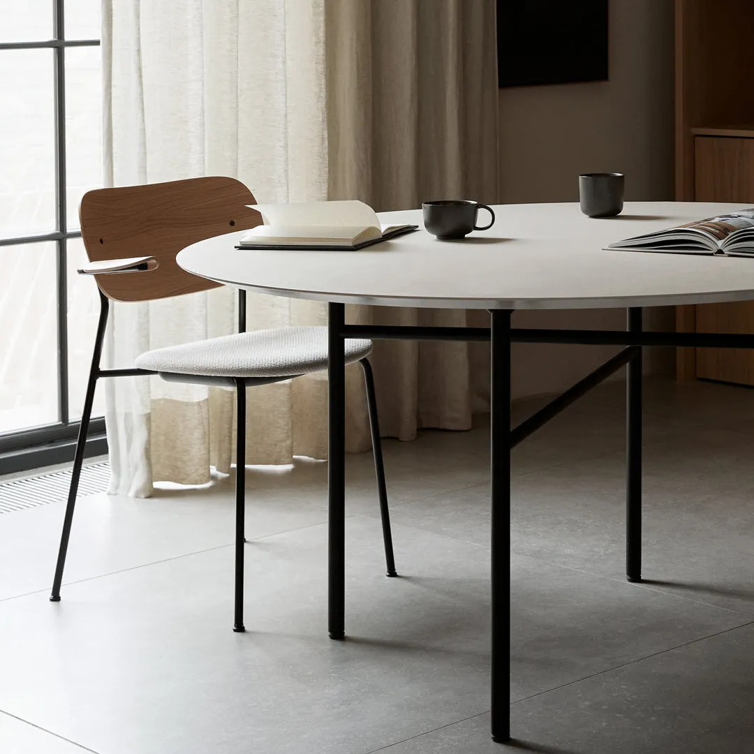 Co Dining Chair w/ Armrests - Seat Upholstered