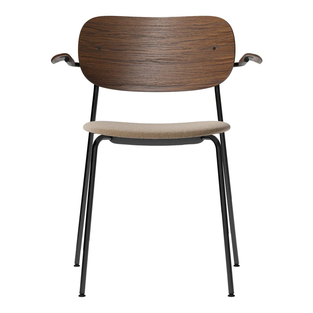 Co Dining Chair w/ Armrests - Seat Upholstered