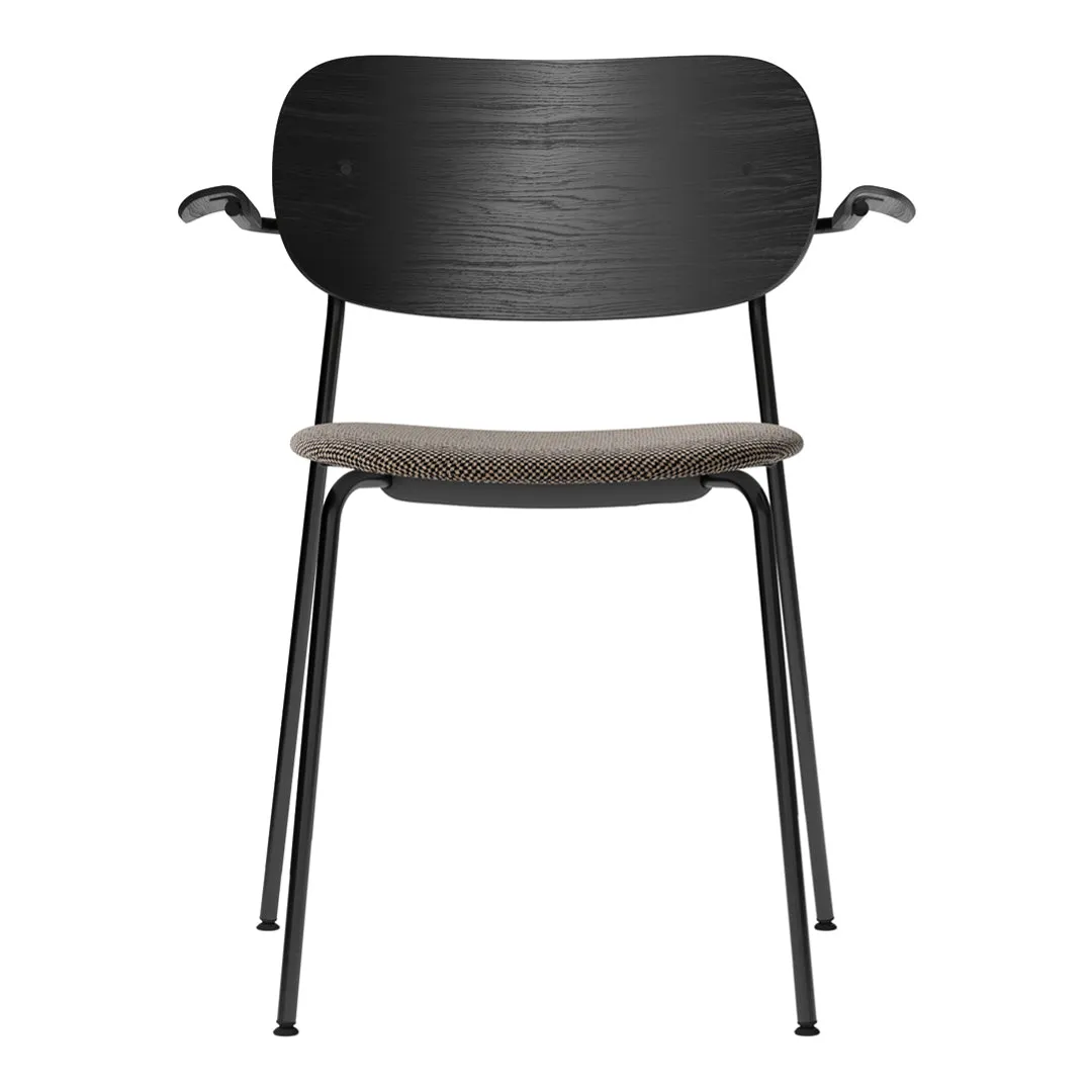 Co Dining Chair w/ Armrests - Seat Upholstered