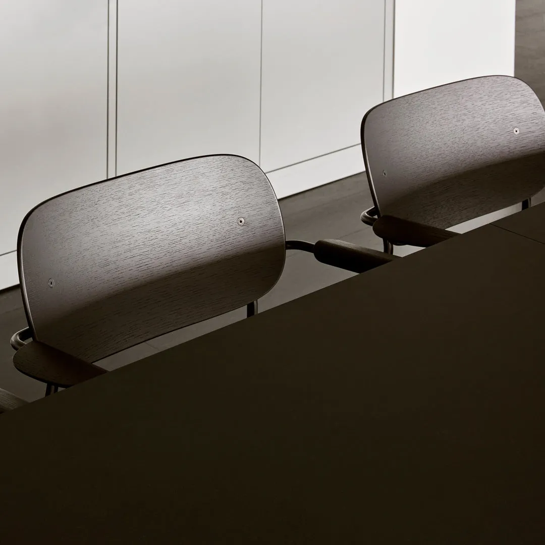 Co Dining Chair w/ Armrests - Seat Upholstered