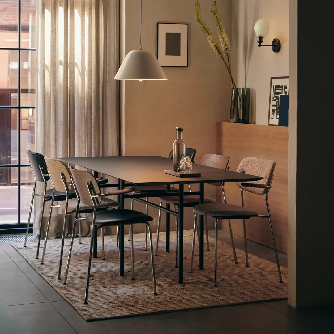Co Dining Chair w/ Armrests - Seat Upholstered