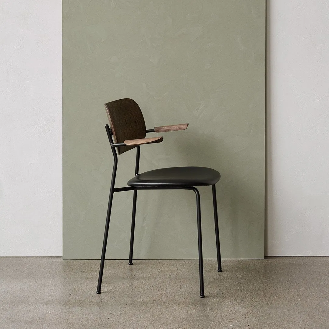 Co Dining Chair w/ Armrests - Seat Upholstered