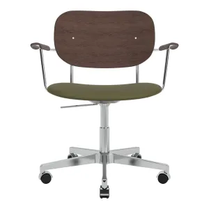 Co Office Armchair - Seat Upholstered - Swivel Base w/ Casters
