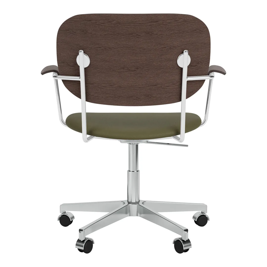 Co Office Armchair - Seat Upholstered - Swivel Base w/ Casters