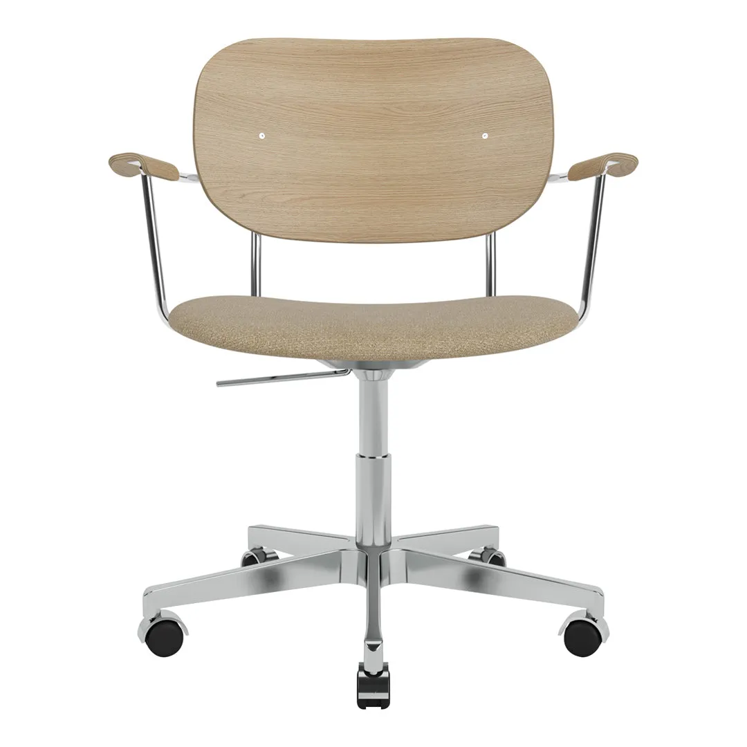 Co Office Armchair - Seat Upholstered - Swivel Base w/ Casters