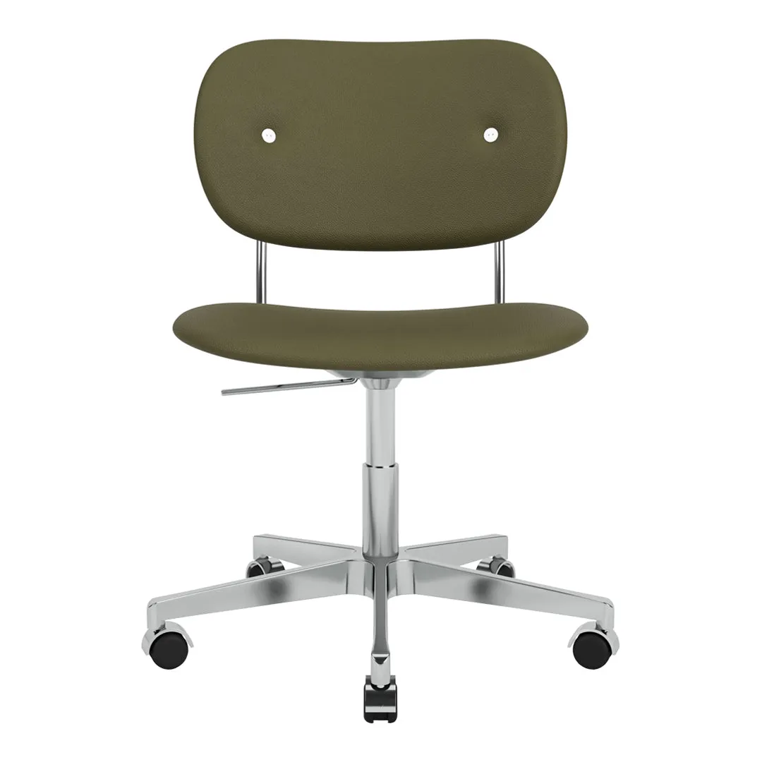 Co Office Chair - Fully Upholstered - Swivel Base w/ Casters