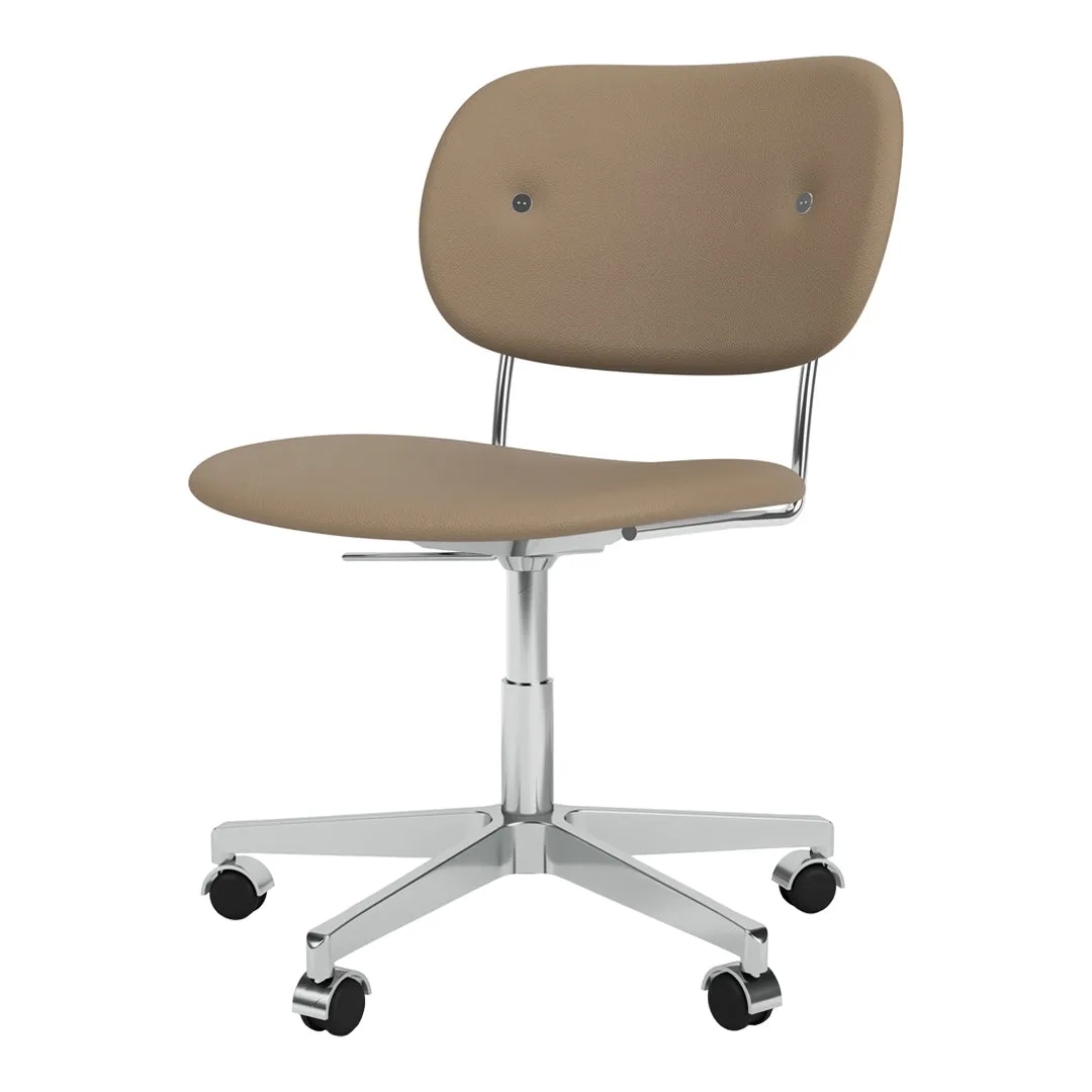 Co Office Chair - Fully Upholstered - Swivel Base w/ Casters