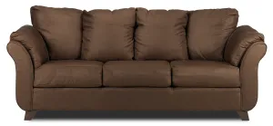 Collier Sofa and Loveseat Set - Chocolate