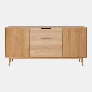 Colorado - 2 Door/3 Drawer Sideboard In Wild Oak