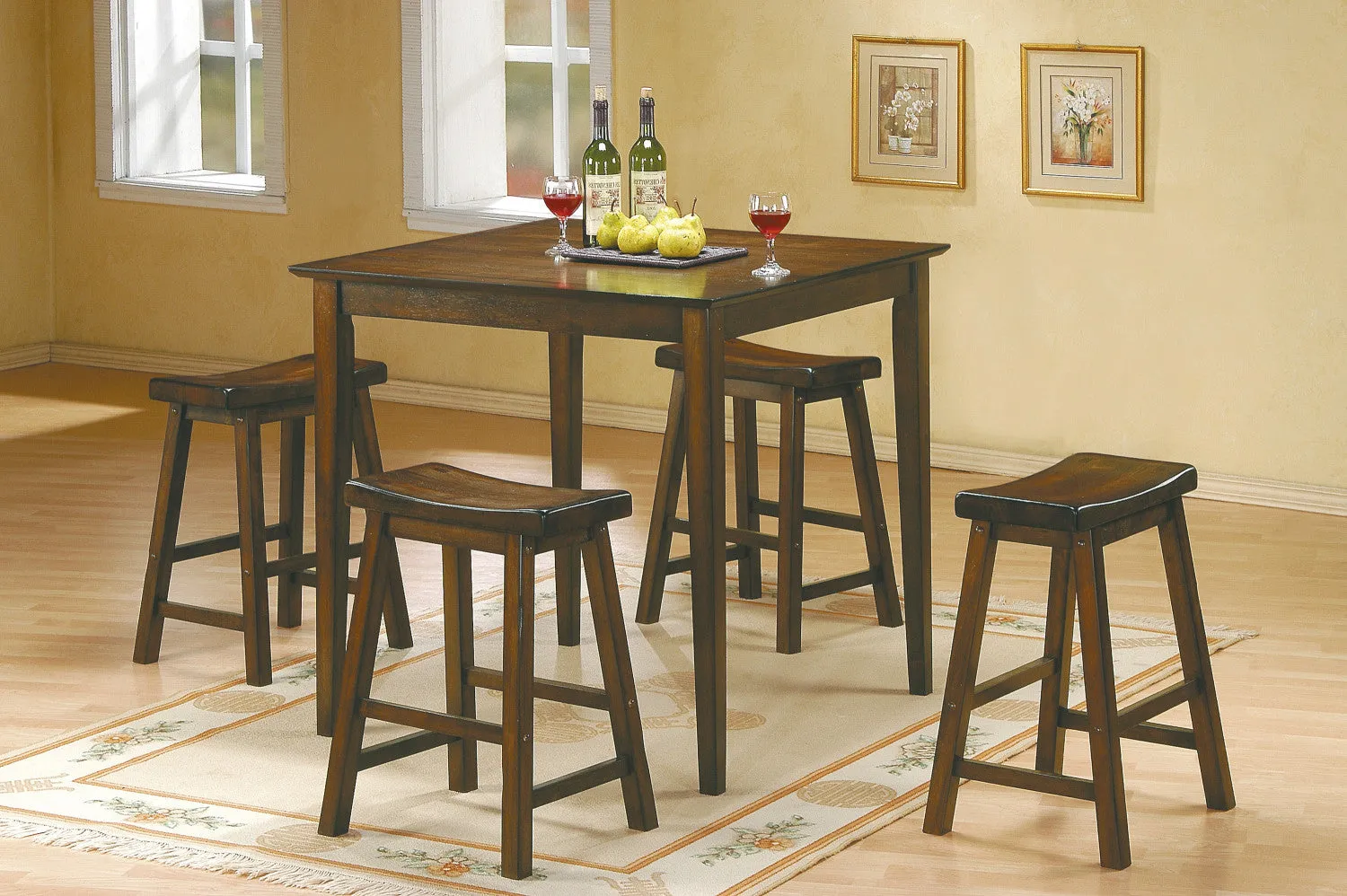 Colt Counter Stool - Cherry - Set of Two