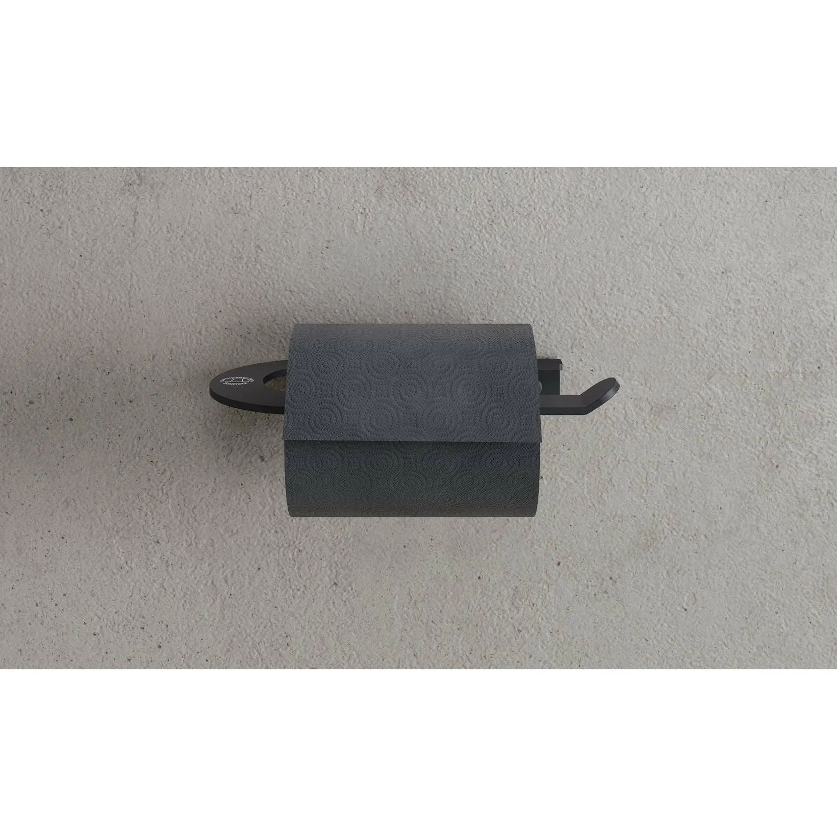 Copenhagen Bath Cb 100 Toilet Roll Holder, Mat Black