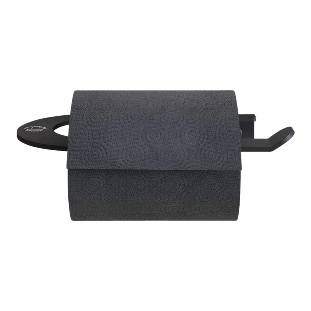Copenhagen Bath Cb 100 Toilet Roll Holder, Mat Black