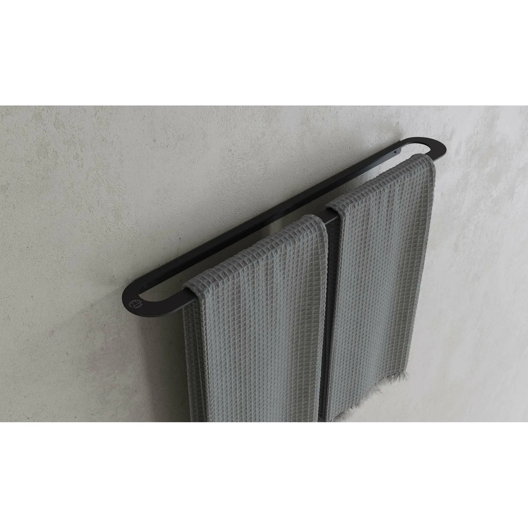 Copenhagen Bath Cb 100 Towel Holder L60 Cm, Mat Black