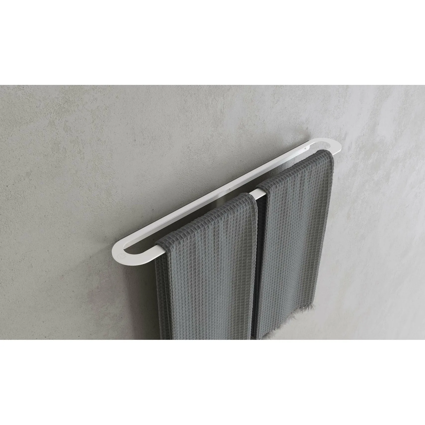 Copenhagen Bath Cb 100 Towel Holder L60 Cm, Mat White