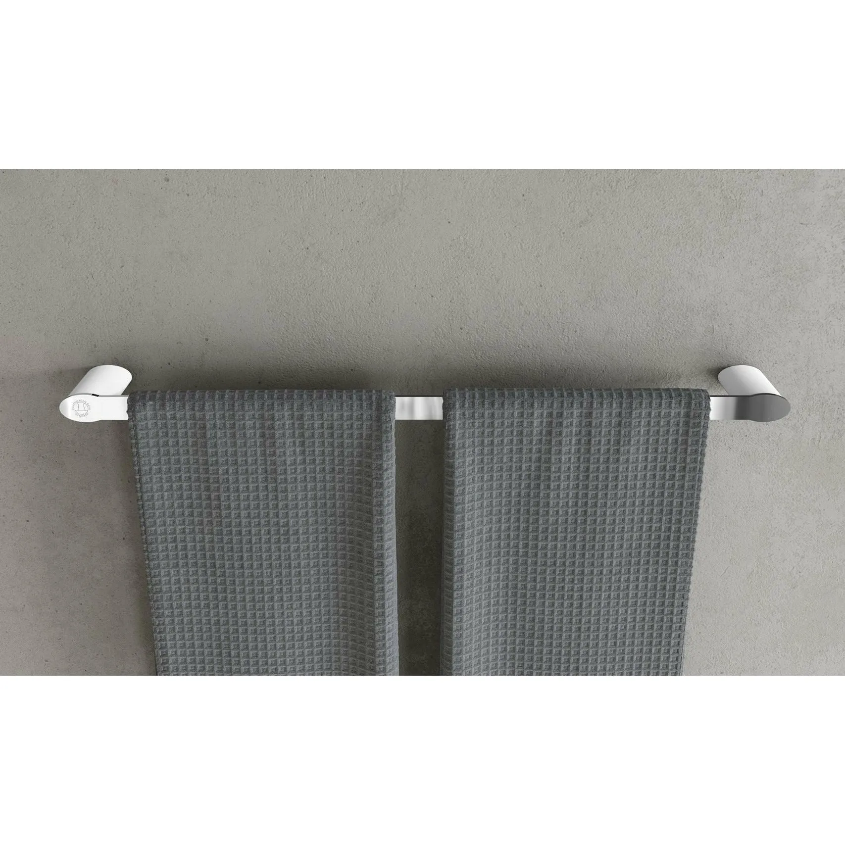 Copenhagen Bath Cb 200 Towel Holder, Mat White