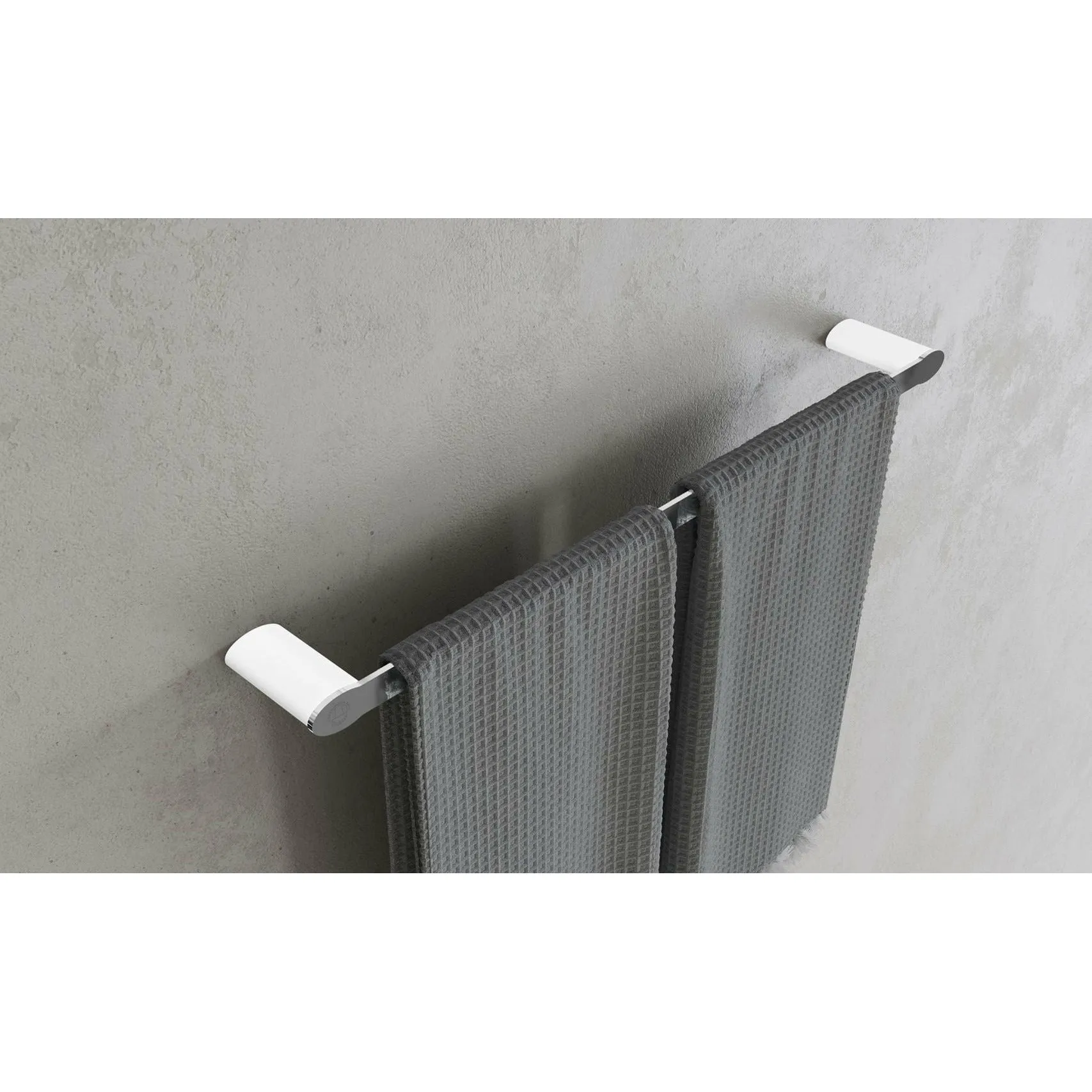 Copenhagen Bath Cb 200 Towel Holder, Mat White