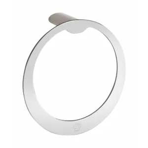 Copenhagen Bath Cb 200 Towel Ring, Mat White
