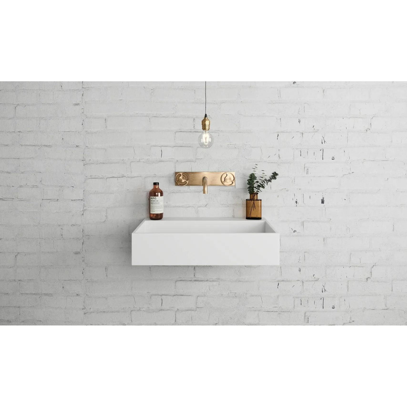 Copenhagen Bath Christiansfeld Wash Basin, L60 Cm