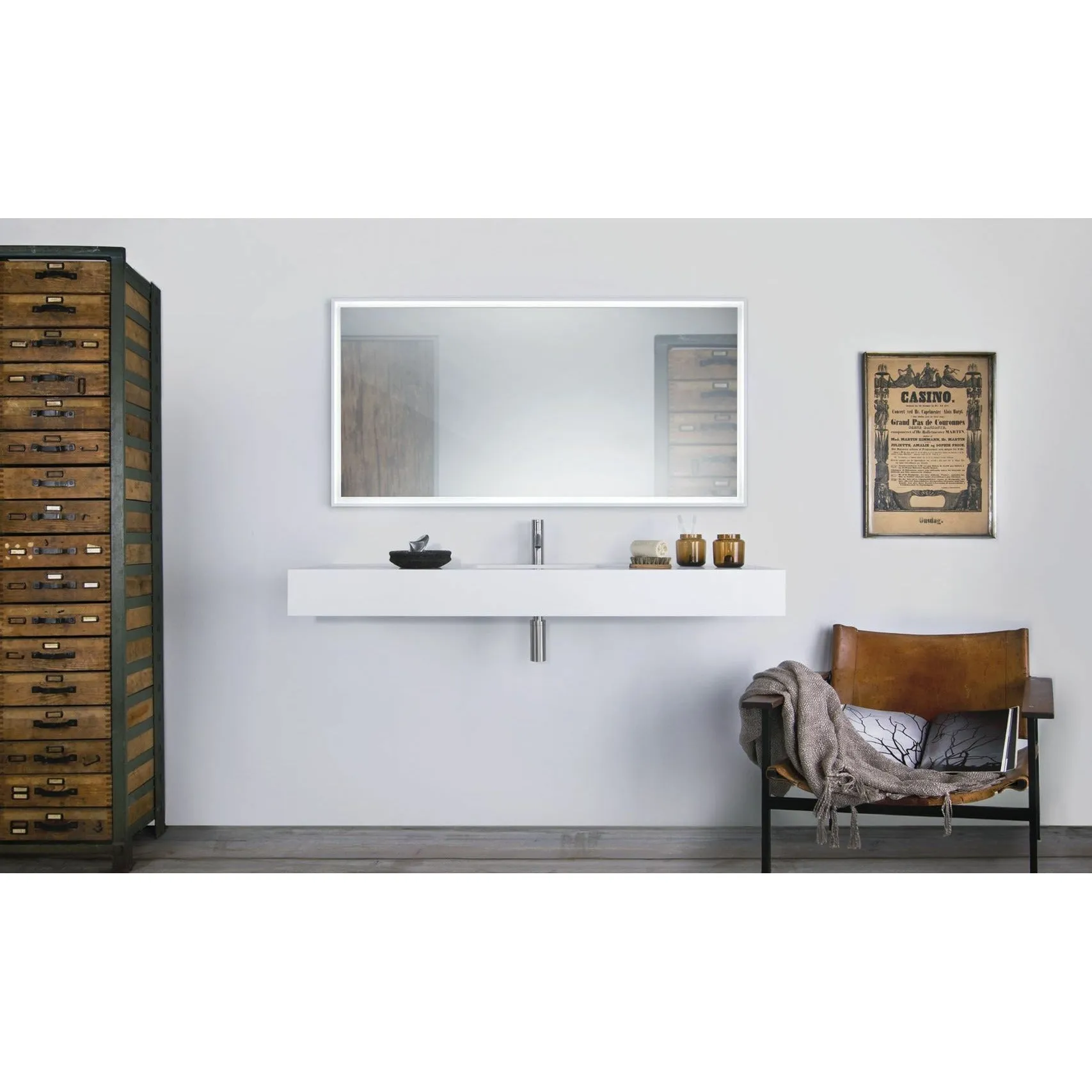 Copenhagen Bath Furesø Wash Basin, L120 Cm