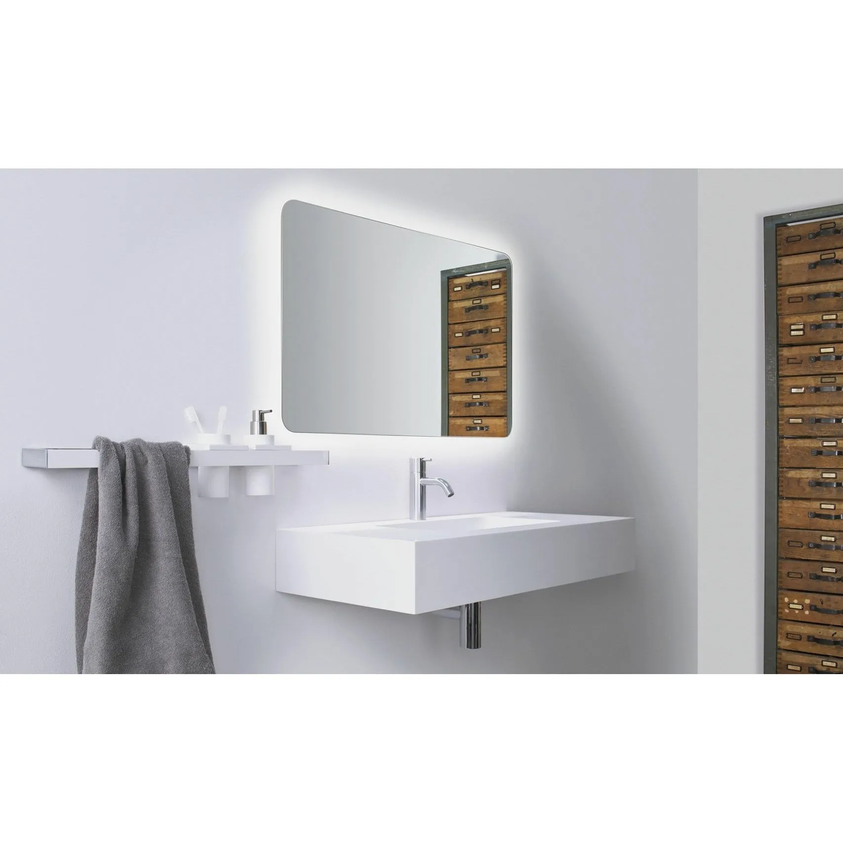 Copenhagen Bath Furesø Wash Basin, L60 Cm